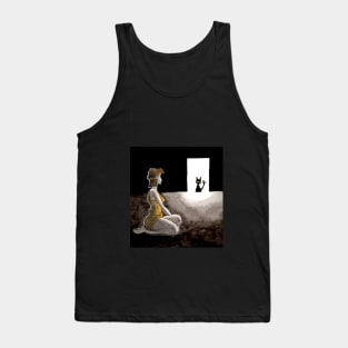 Sinister Cat Visitor Tank Top